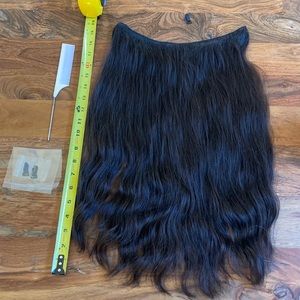 Halocouture hair extension, dark brown